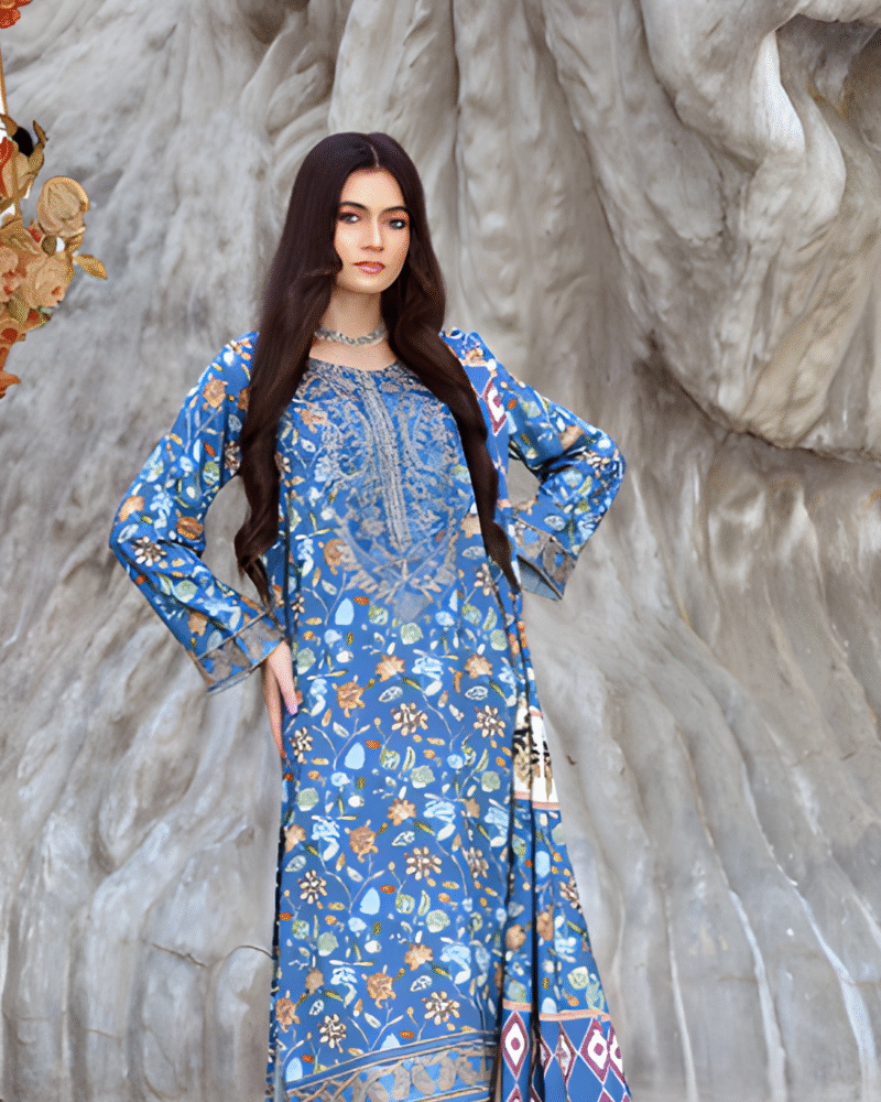 Bana Dhora Stitched Suit – Perfect for Casual & Festive Occasions" - Image 2