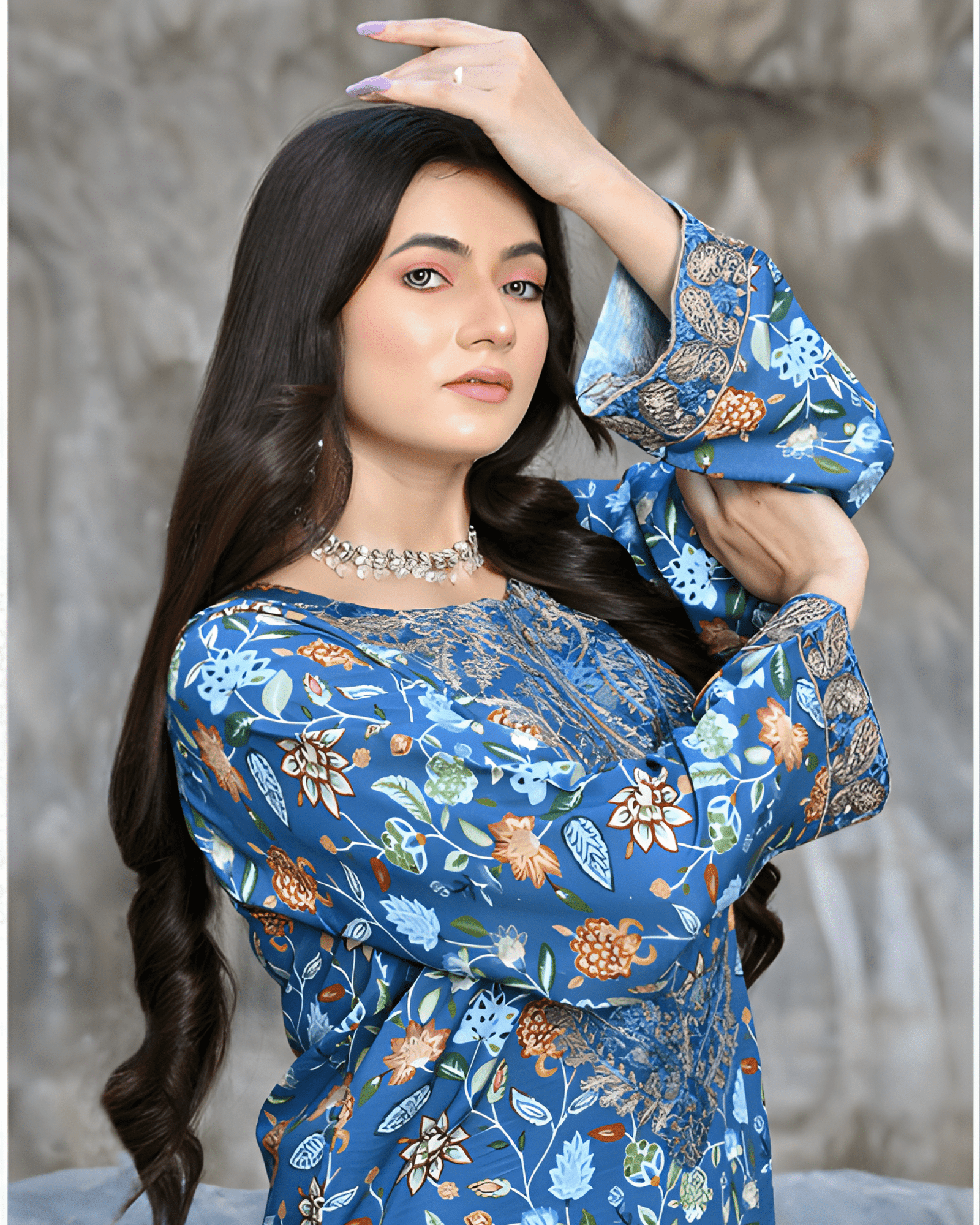 Bana Dhora Stitched Suit – Perfect for Casual & Festive Occasions" - Image 3